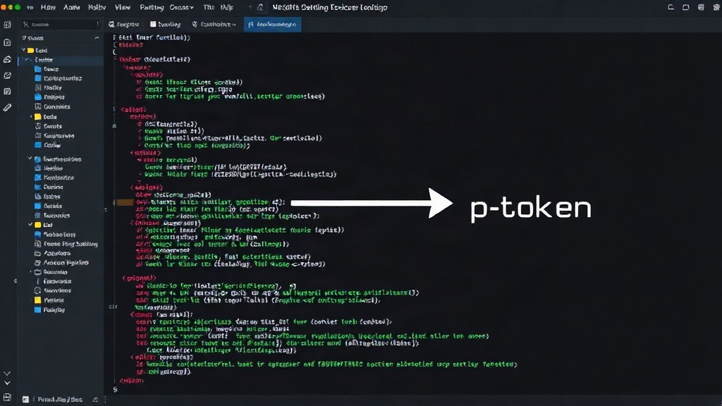 Diagram illustrating the swap of Tokenkeg bytecode to p-token within the Solana program loader