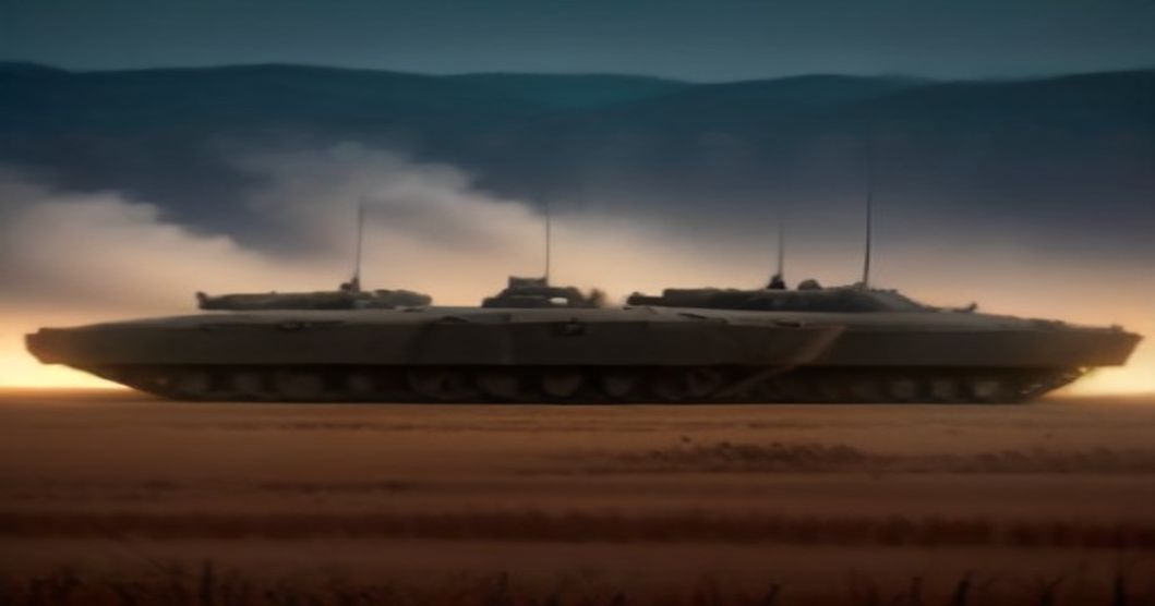 U.S. Army M1 Abrams tanks in a formation during a training exercise.