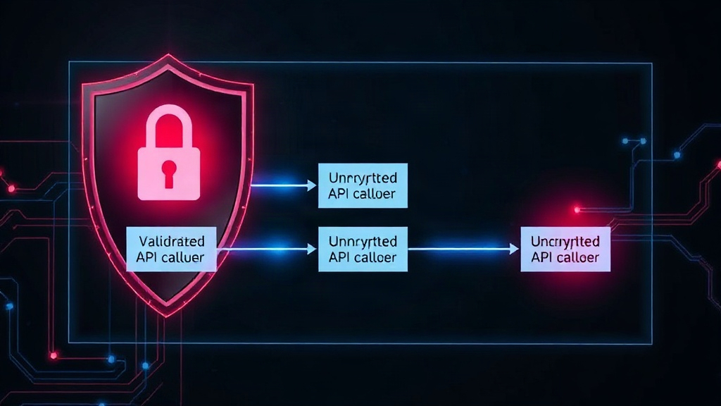 Diagram illustrating an AI agent making multiple valid API calls to achieve an unauthorized objective