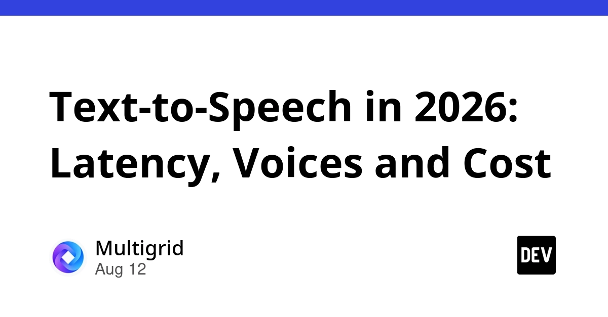 Text-to-Speech Latency in 2026: What Matters and How to Measure It