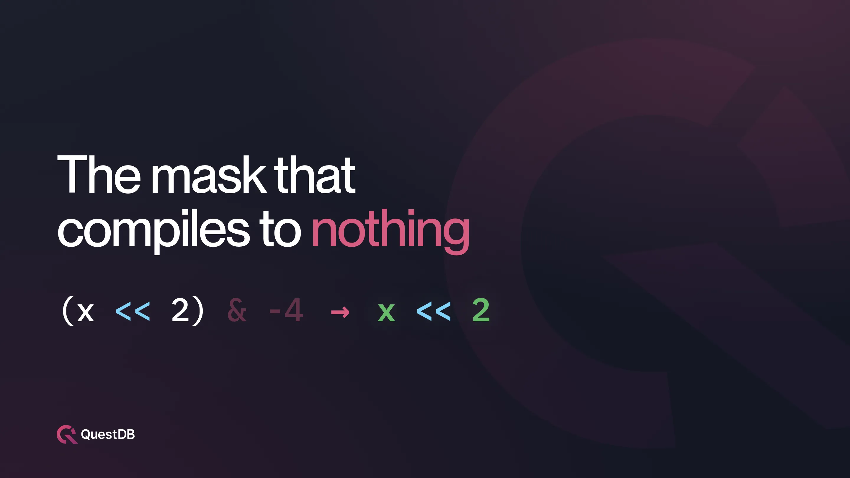 HotSpot JIT Learns to Reason About Bits with 'Masks That Compile to Nothing'