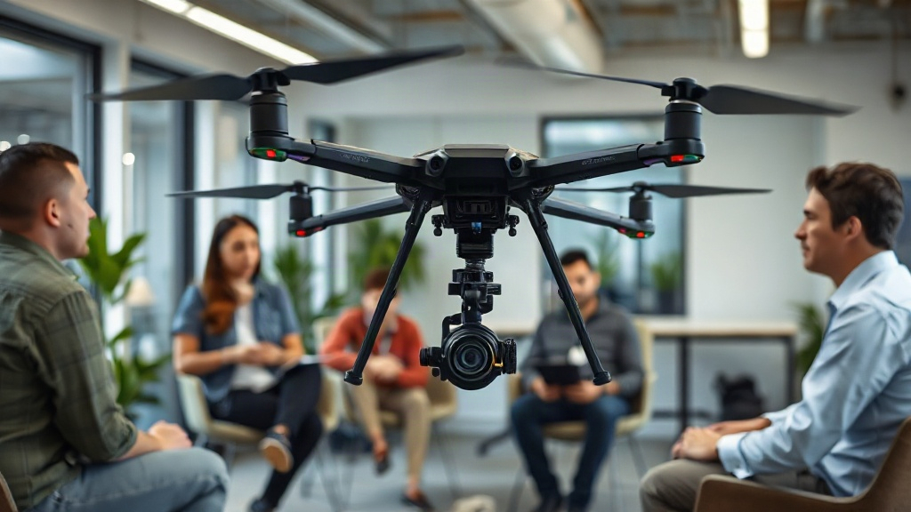 TEKEVER's autonomous drone platform in operation during a simulated defense exercise