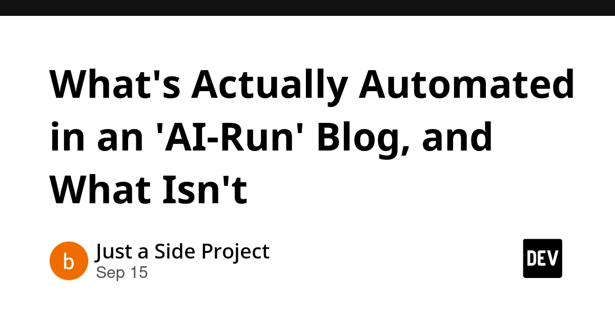 AI Blogs Aren't Fully Automated; Human Touch Remains Essential