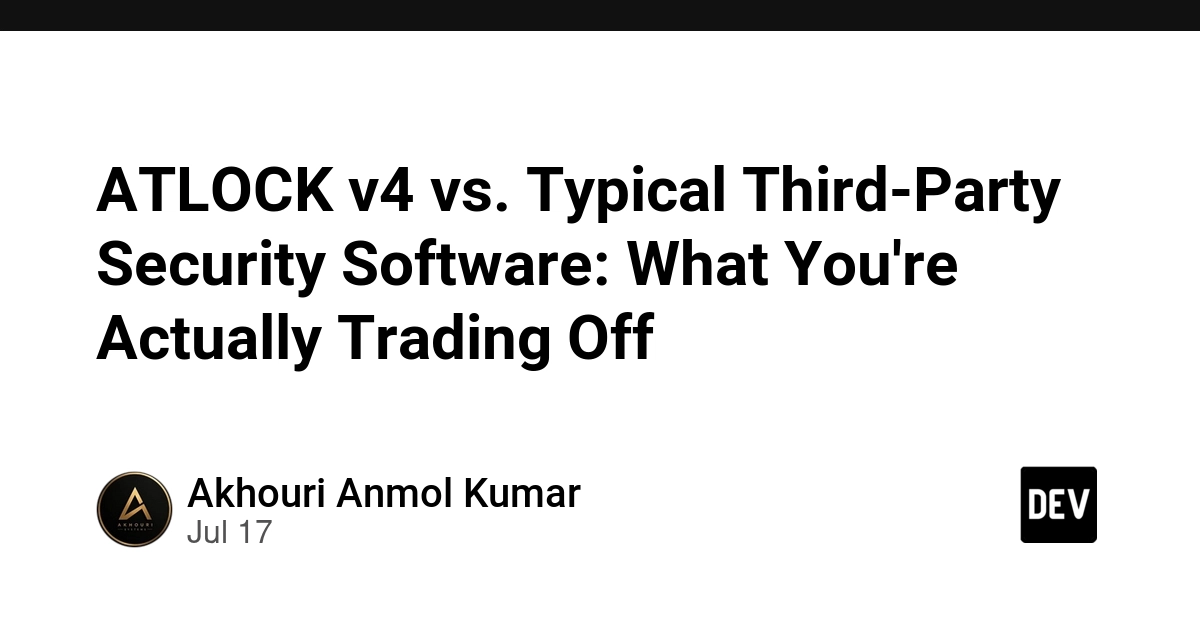 ATLOCK v4 vs. Security Suites: Offline App Trades Cloud for Control