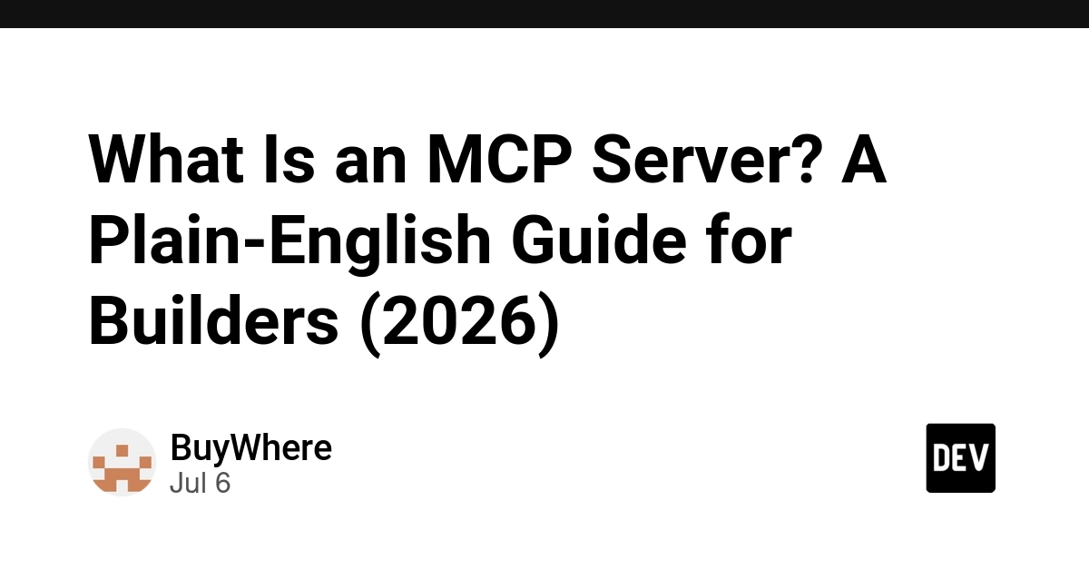 MCP Servers: Anthropic's Model Context Protocol Explained