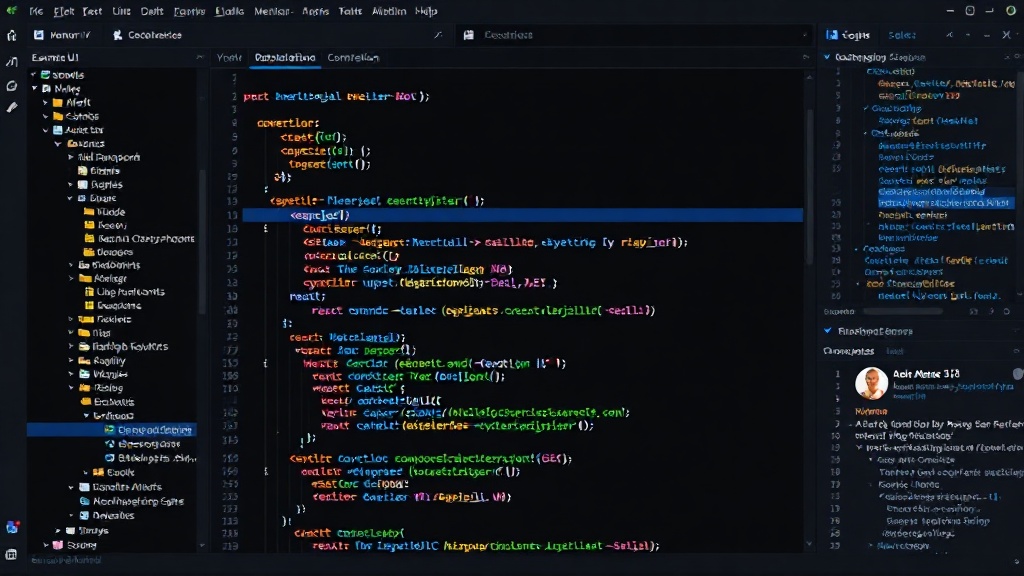 Example UI generated by v0, showcasing React and Next.js components