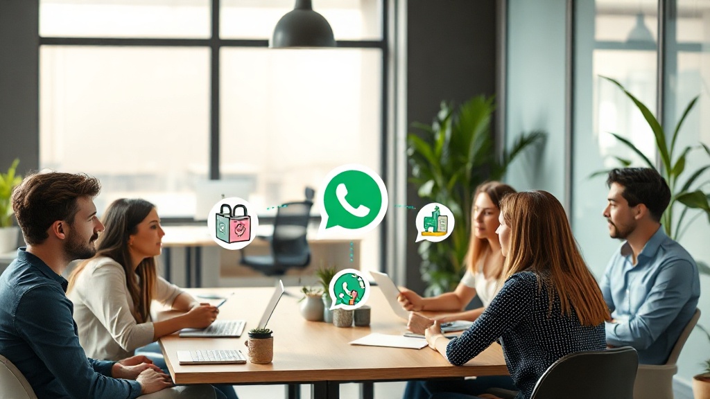 Flowchart illustrating products leading to a WhatsApp order, bypassing traditional checkout.
