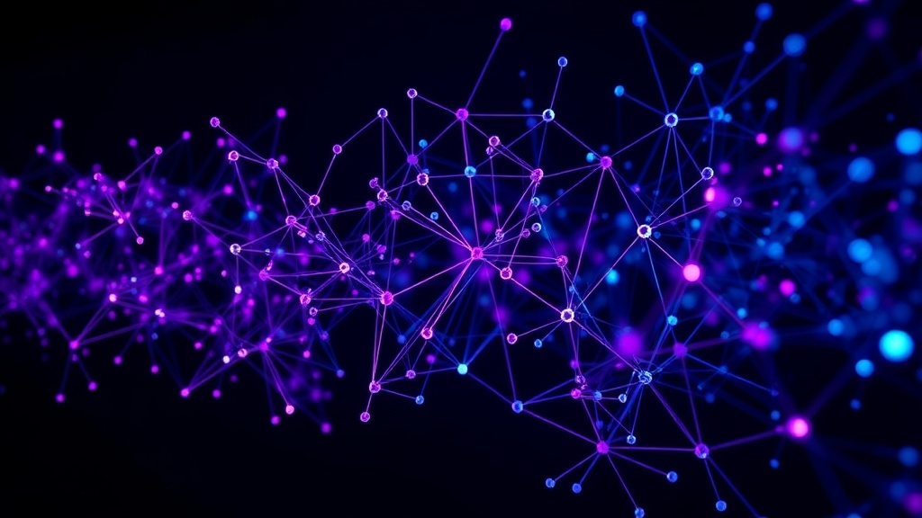 Visual representation of an AI model processing and synthesizing diverse datasets