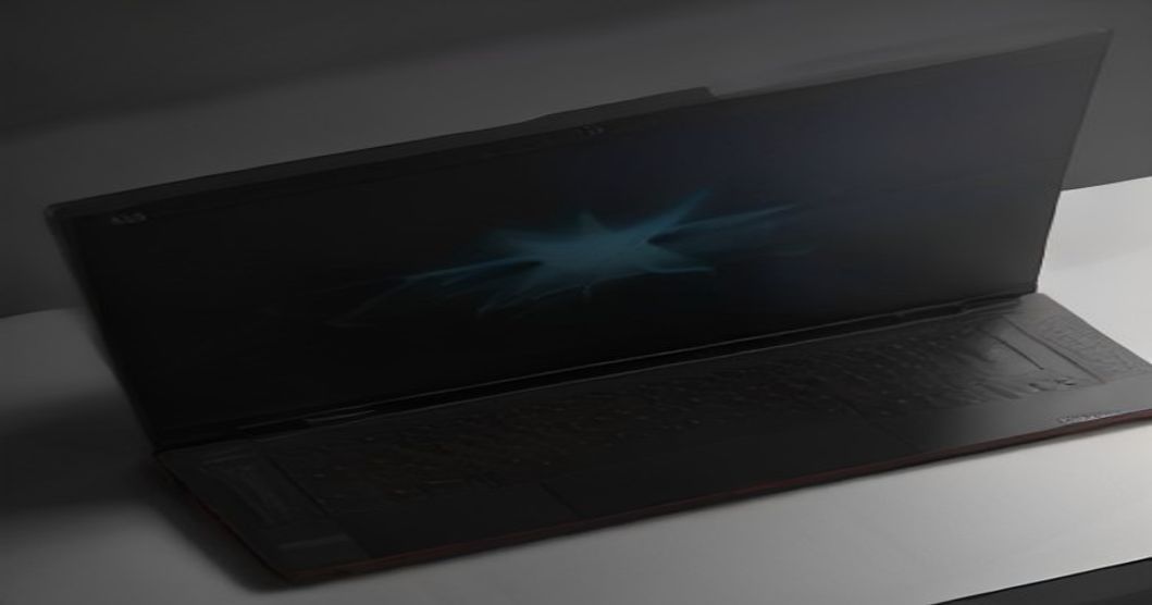 Lenovo Yoga Pro 9n laptop displaying creative software interface