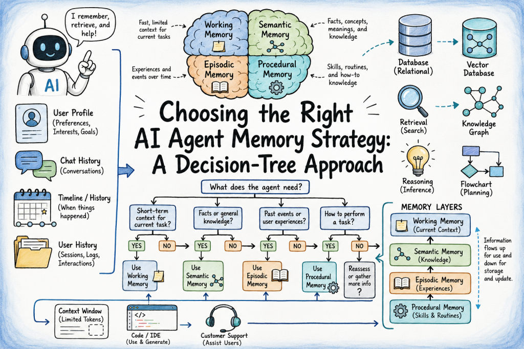 AI Agent Memory: A Decision Tree for Strategy Selection