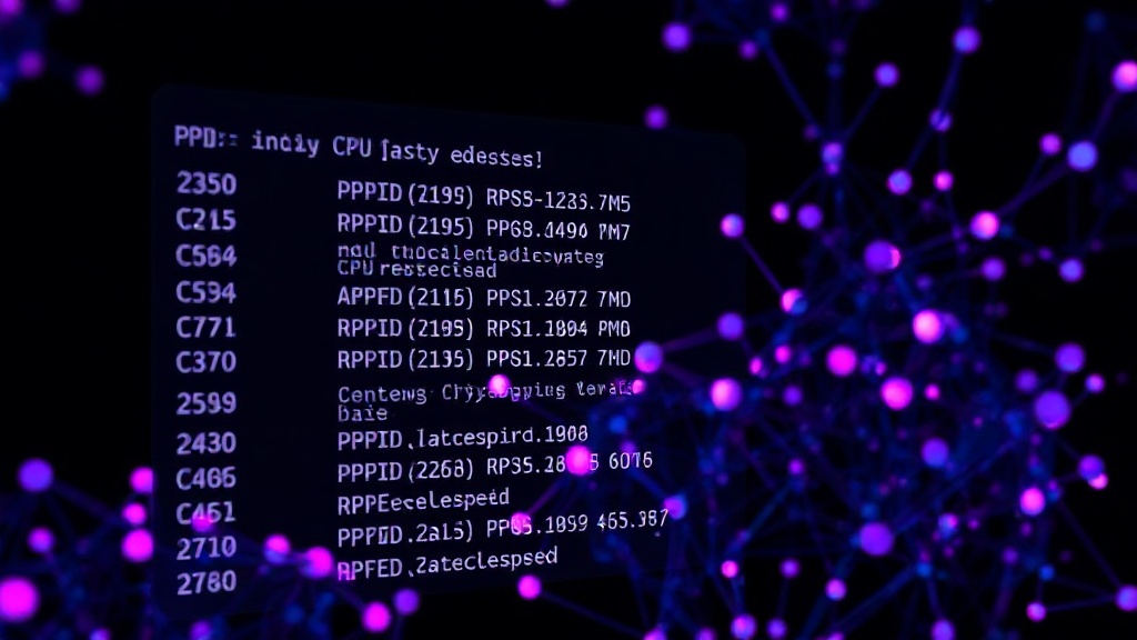 Terminal output showing a list of CPU-intensive processes with PPID and elapsed time