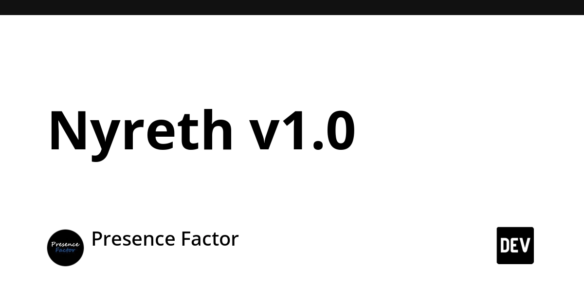 Nyreth v1.0: AI extracts meaning into deterministic 'nyr tiles'