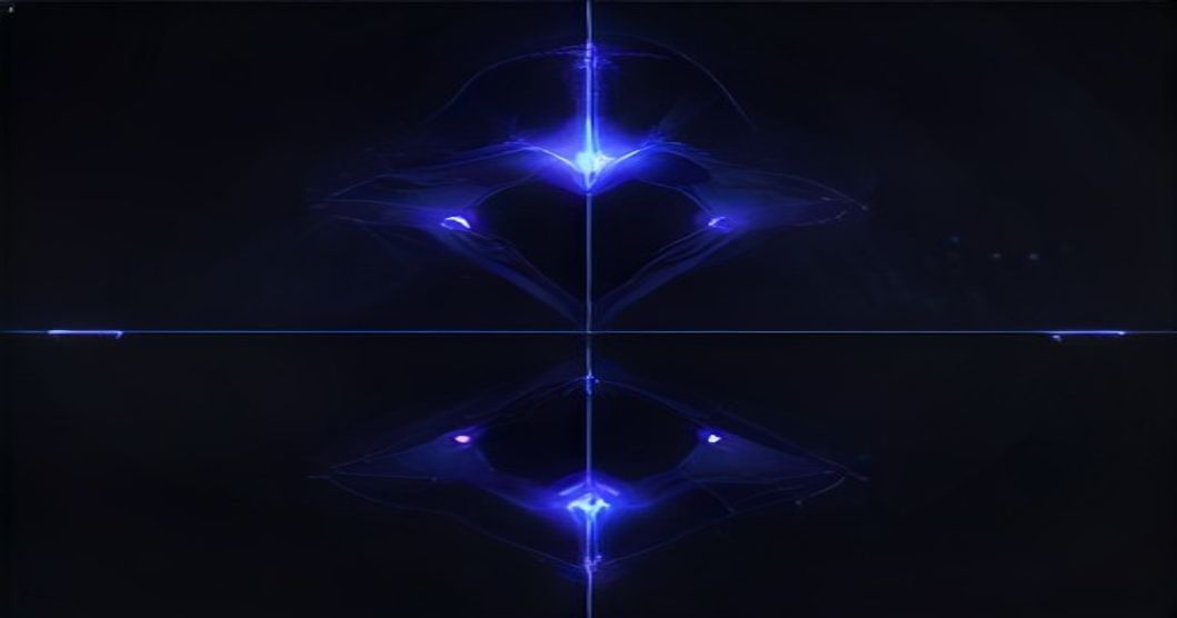 Diagram illustrating the recursive symbolic AI process of Nyreth v1.0