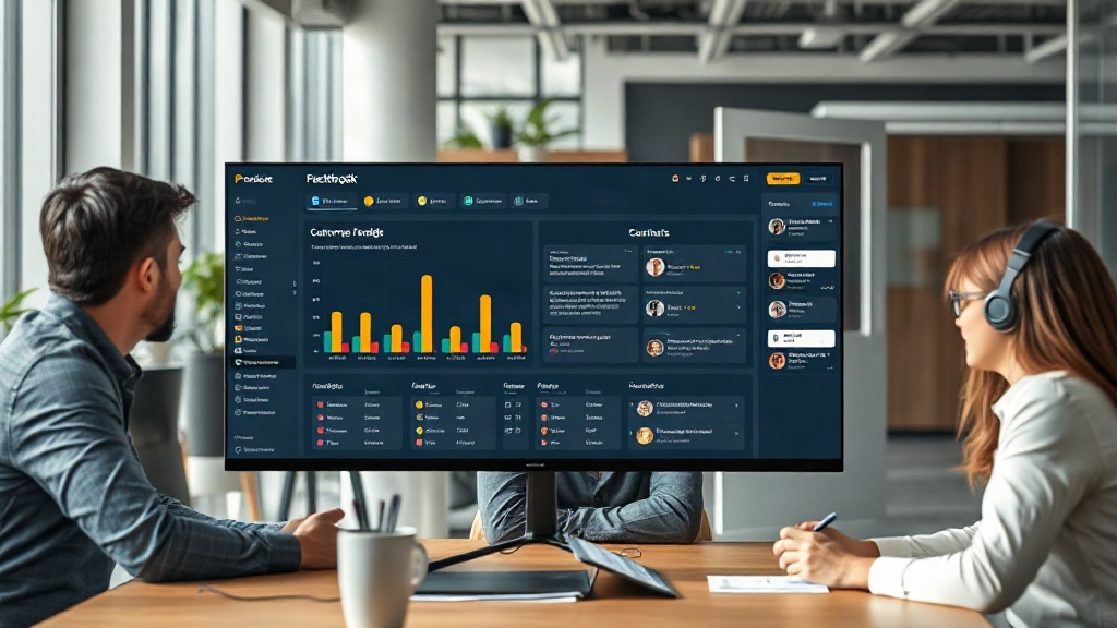 ProductBridge dashboard displaying aggregated customer feedback trends and sentiment analysis