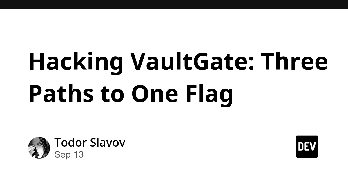 Hacking VaultGate: Exploiting Node.js App for Flag Capture