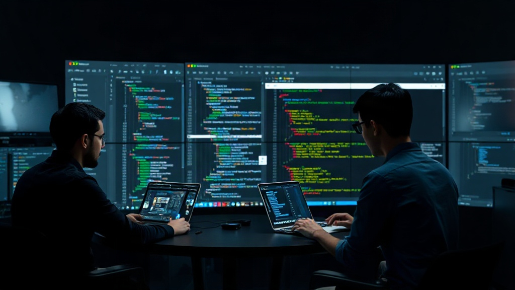Developers collaborating on code and documentation synchronization tools