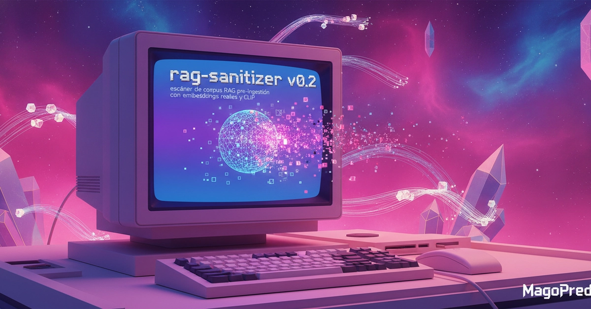 rag-sanitizer v0.2 adds CLIP and real embeddings to pre-ingest RAG corpus scanner