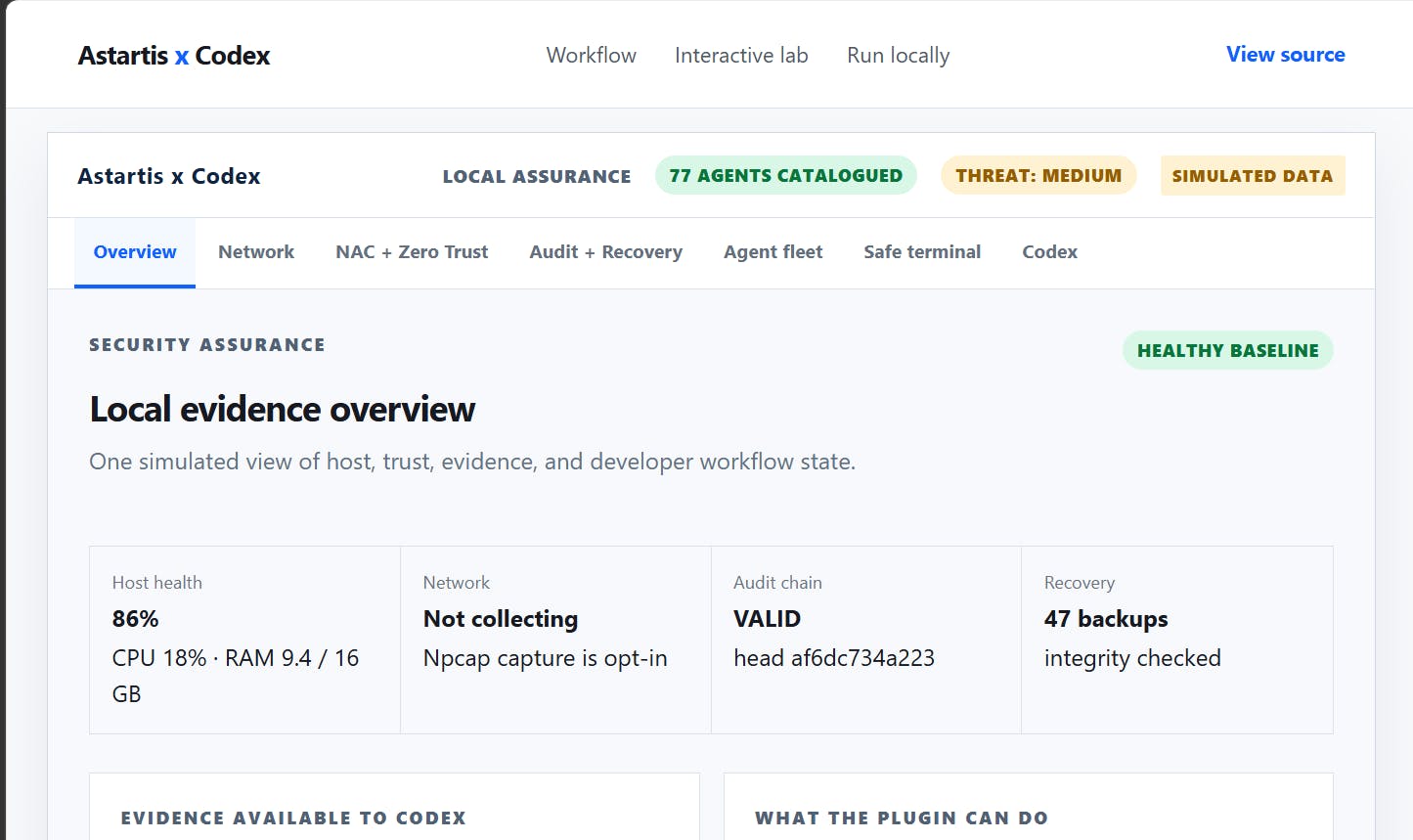 Astartis x Codex Launches Enterprise Developer Security Control Plane