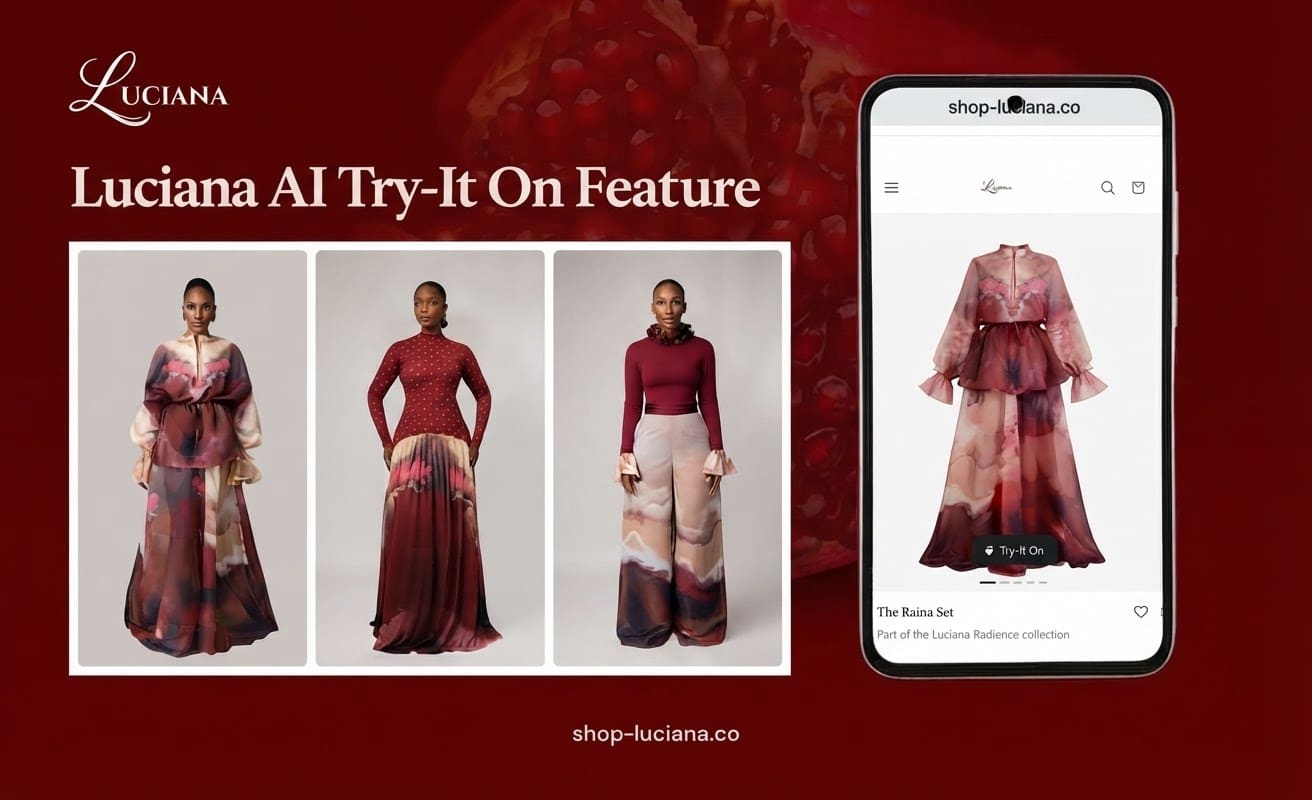 Luciana Womenswear Launches Nigeria's First AI Virtual Try-On Tool