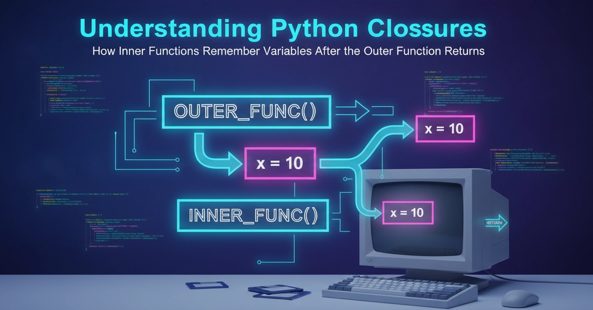Closures: Why Python Needs Them and How They Work