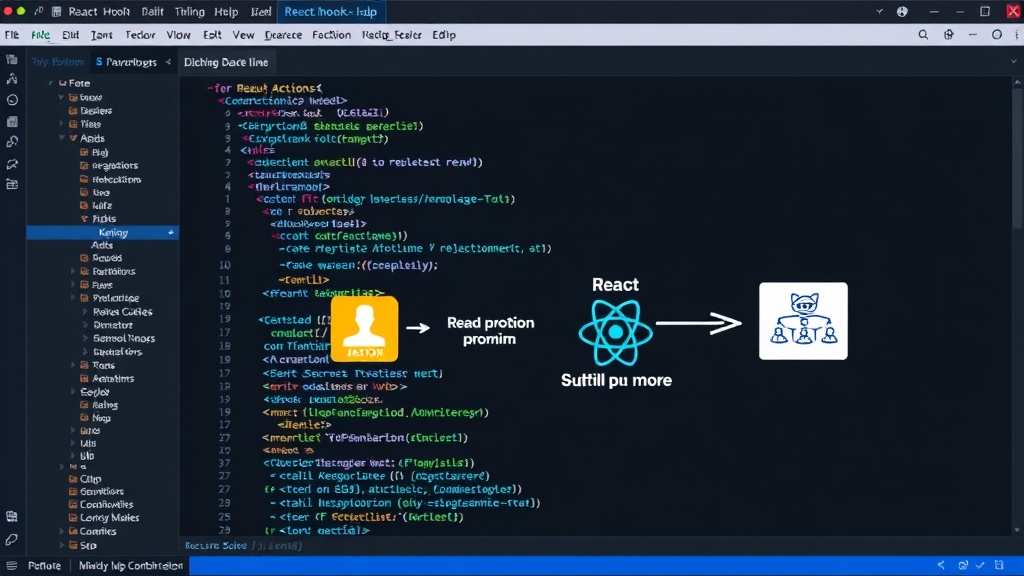 Diagram illustrating secure prompt management using GitHub Actions and Secrets