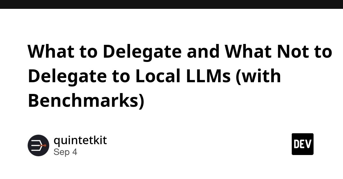 Local LLMs: What Tasks to Delegate and What to Avoid