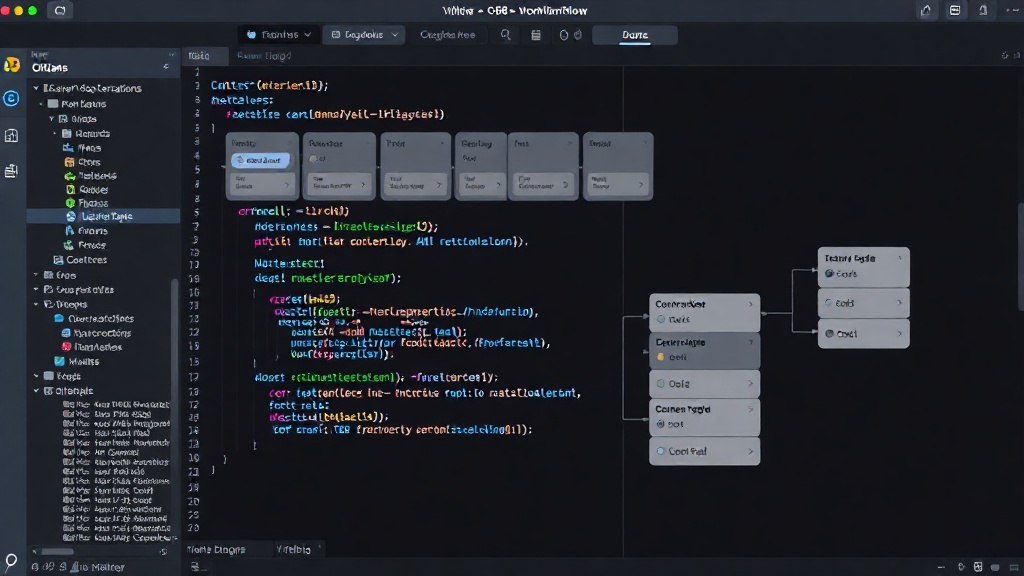 n8n visual workflow editor with AI integration nodes