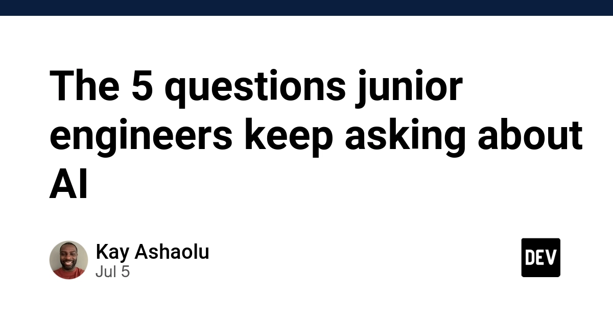 AI Won't Replace Junior Engineers, But It Will Accelerate Their Learning Curve