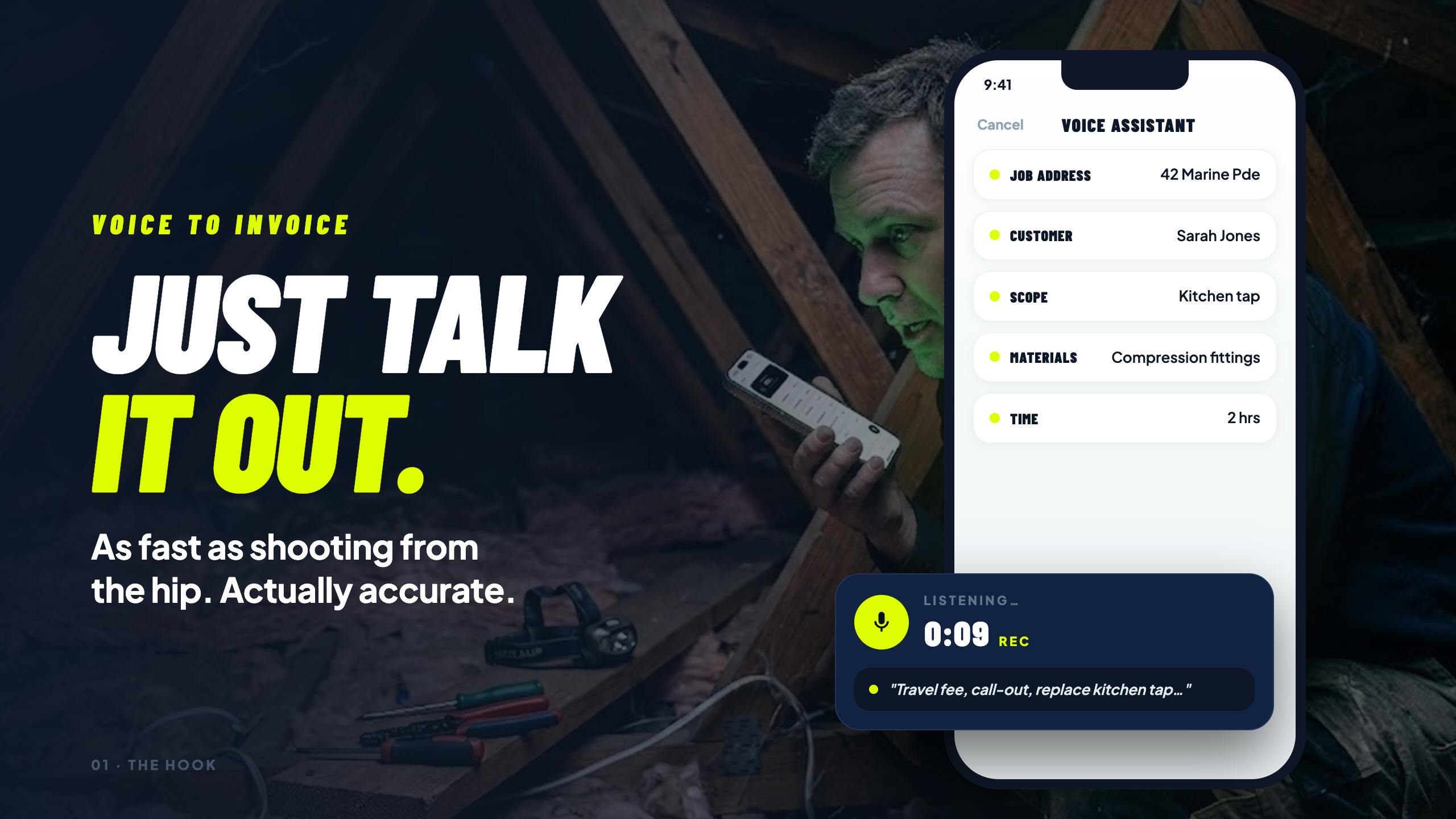 SMASH Voice to Invoice: Turn Spoken Words into Business Quotes Instantly