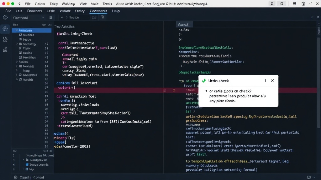 GitHub Actions workflow snippet demonstrating urldn-link-check setup.