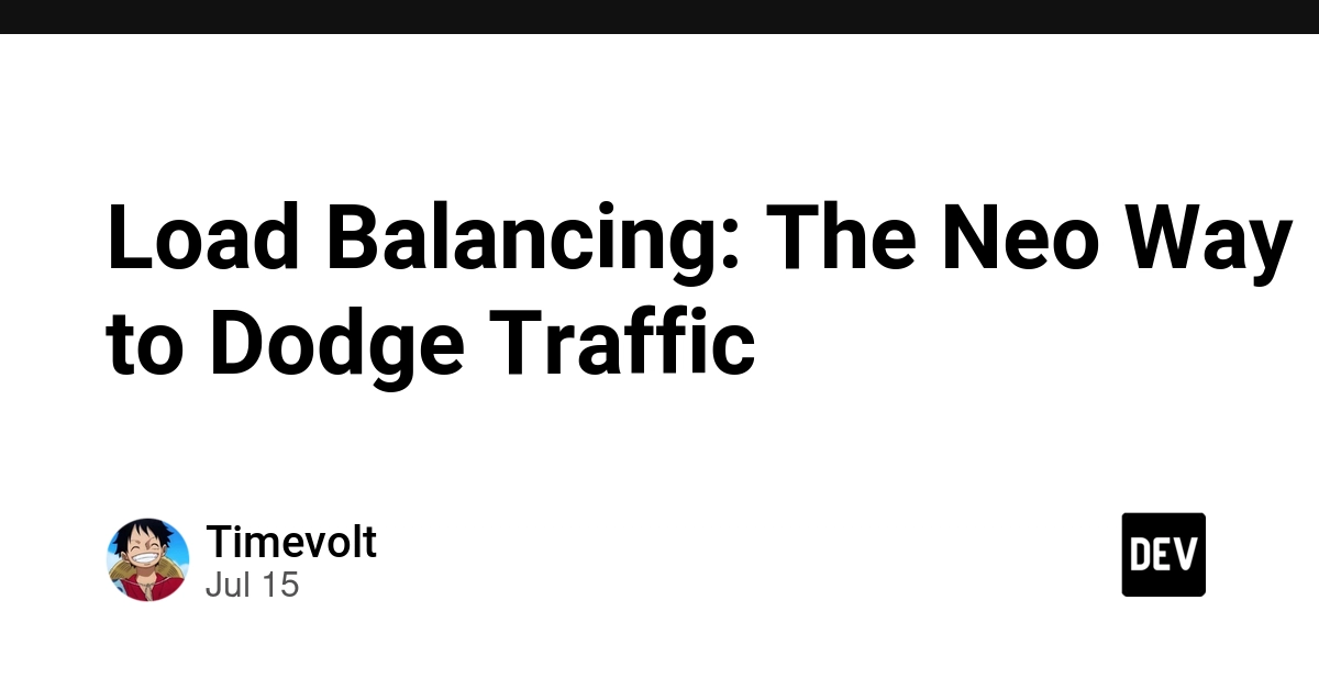 Beyond Round-Robin: Smarter Load Balancing for API Traffic
