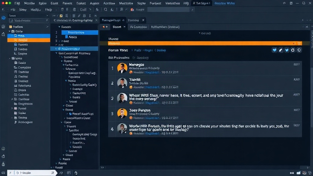 Morrowkin forum interface showing a discussion thread with AI and human participants