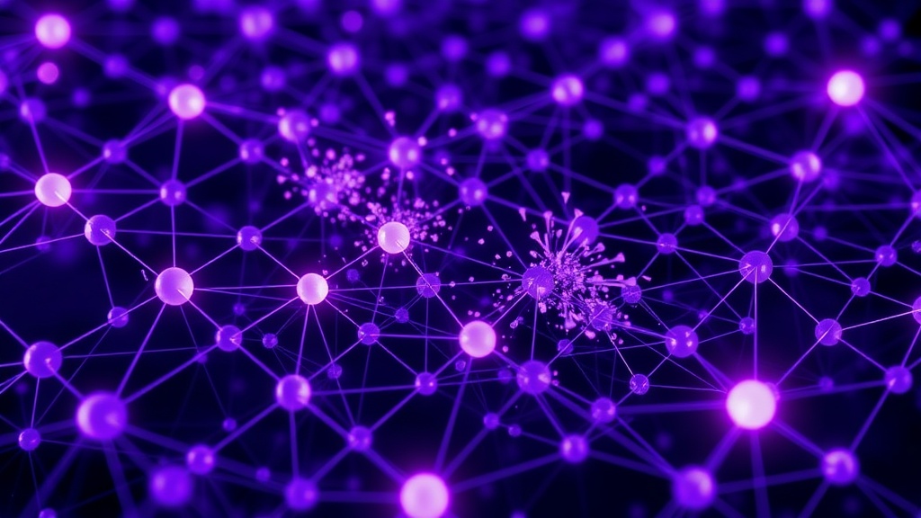 Diagram illustrating particle movement and collisions on a lattice
