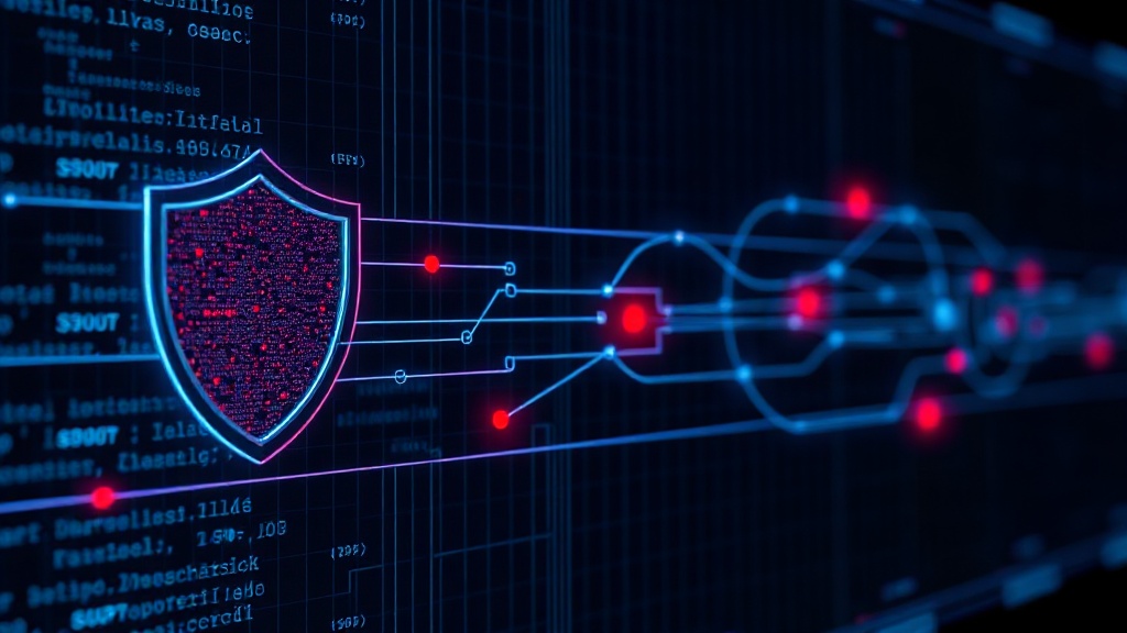 Network security diagram illustrating potential intrusion points and data exfiltration paths