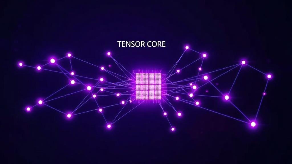 Diagram illustrating Nvidia Hopper architecture tensor core operations and memory pathways