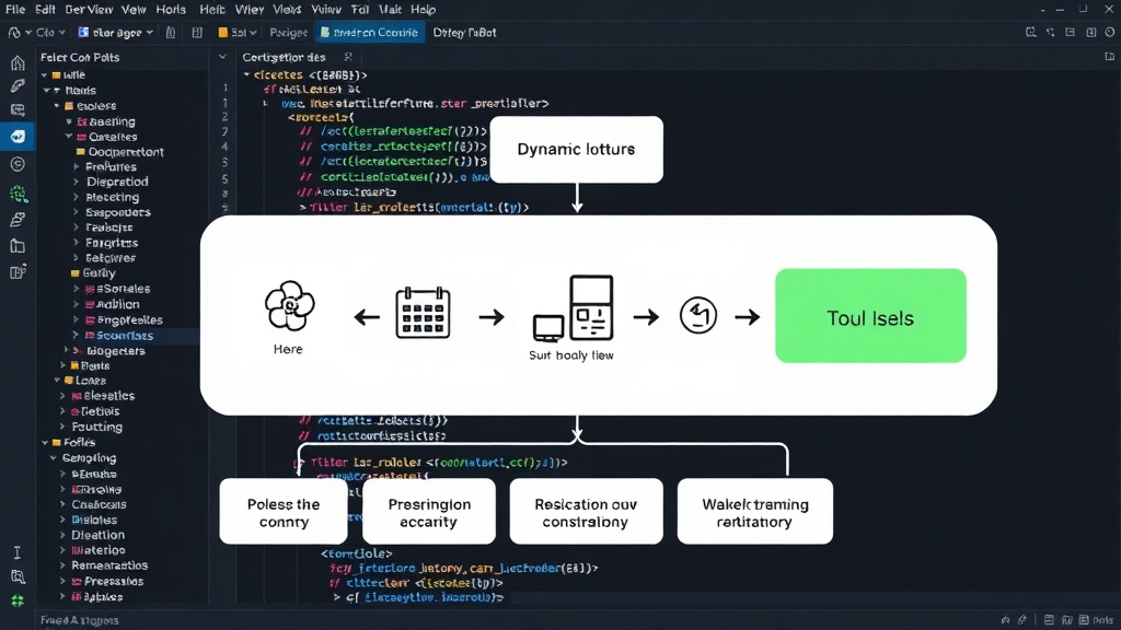 Diagram illustrating dynamic tool discovery flow using MCP