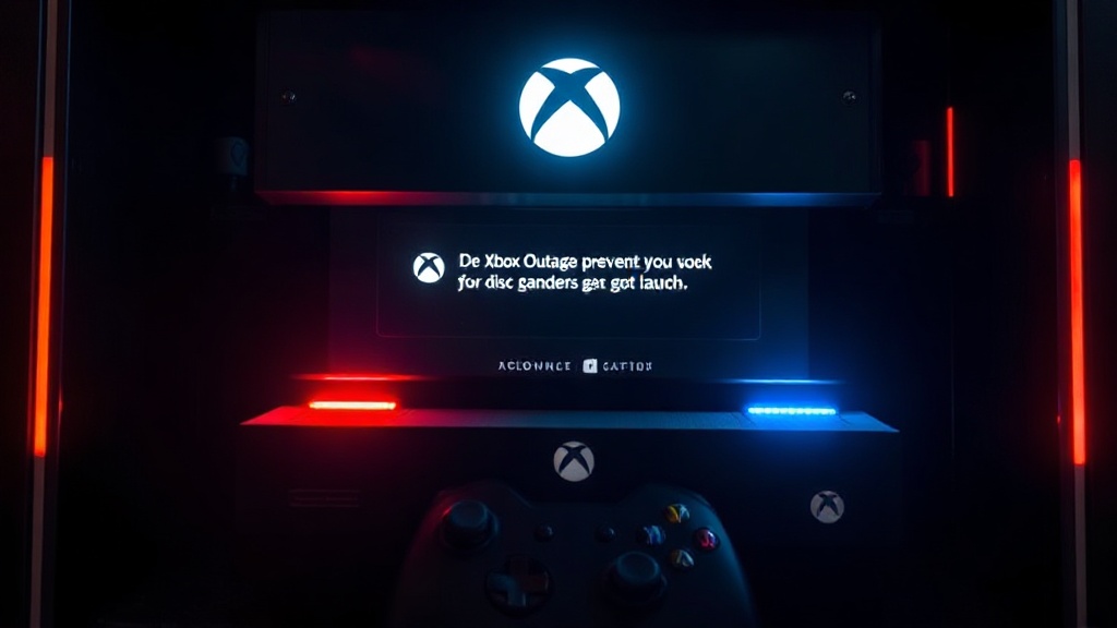 Xbox console displaying an error message preventing game launch