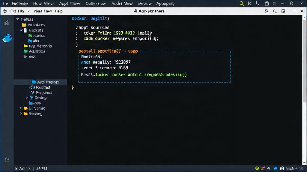 Terminal output showing successful addition of Docker repository to apt sources