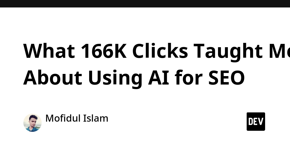 AI for SEO: 166K Clicks Reveal Key Insights for Content Strategy