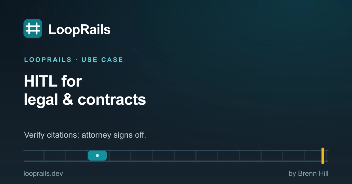 AI Legal Work Needs Risk-Based Human Oversight, Not Rubber Stamping