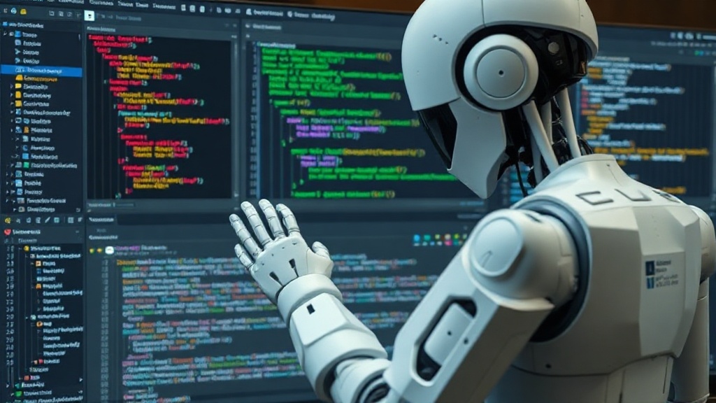 AI agent attempting to interact with a complex native application UI.