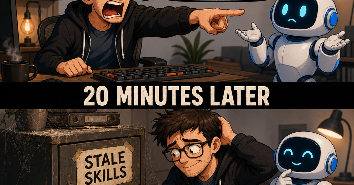 AI Agent Skills Decay: Are Your Custom Prompts Outdated?