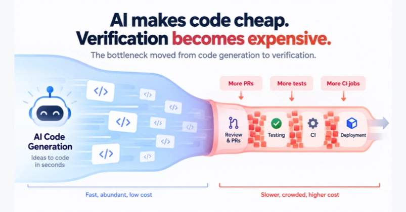 AI Generates Code Cheaply, But Verification Costs Skyrocket