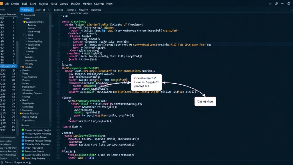 Diagram illustrating asynchronous communication via a message queue between microservices