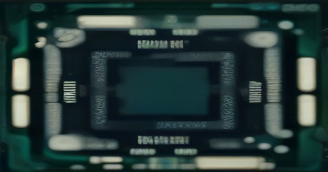 Intel's Crescent Island AI accelerator chip layout diagram