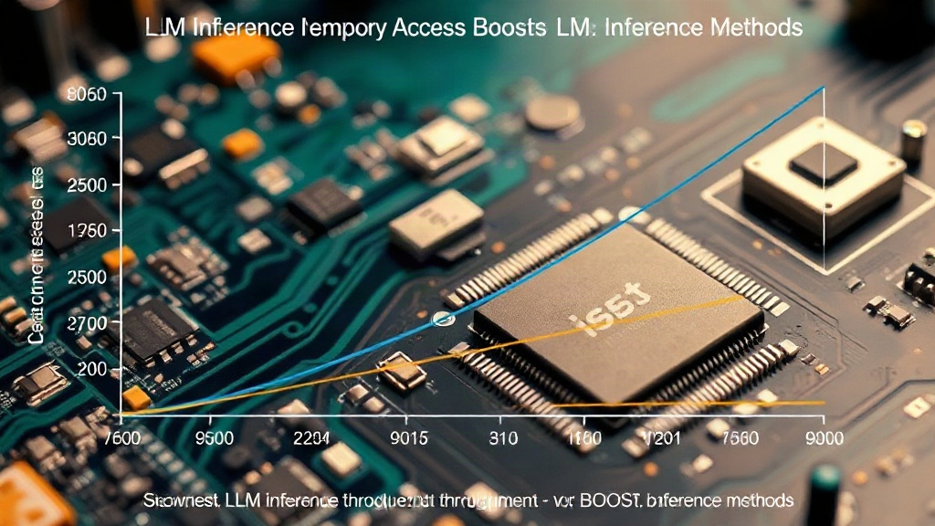 Graph showing LLM inference throughput improvement with BOOST vs. baseline methods.