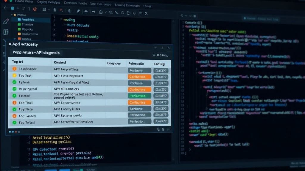 mAPI-ng interface showing ranked diagnosis for API performance issues