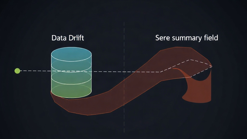 Diagram illustrating data drift between a database count and a separate summary field