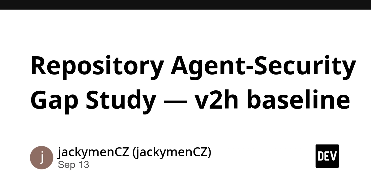 New Study Reveals Gaps in Agent-Directed Repository Security