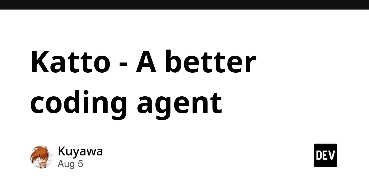 Katto Coding Agent Surpasses Mecha with Enhanced Memory and Tooling